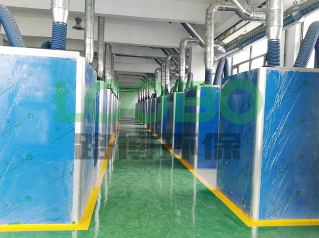 中國核工業(yè)二四建設有限公司焊接除塵項目順利竣工