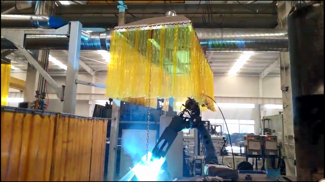 路博環(huán)保  焊接除塵  旋轉臂設計